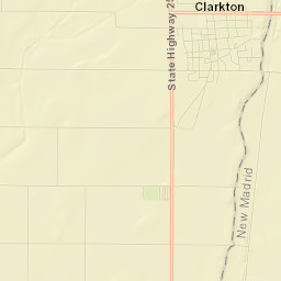 Clarkton Street Map