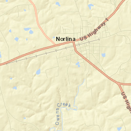 Norlina Street Map