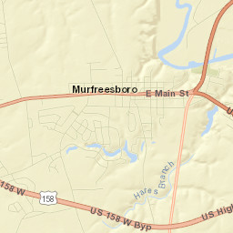 Murfreesboro Street Map