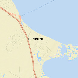 Currituck Street Map