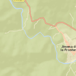 Jimena de la Frontera Street Map