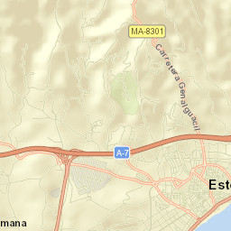 Estepona Street Map
