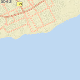Nabeul Street Map