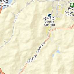 Gongju Street Map