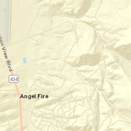 Angel Fire Street Map