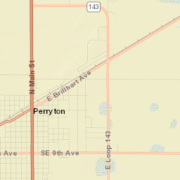 Perryton Street Map