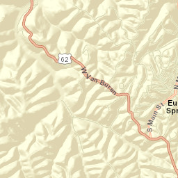 Eureka Springs Street Map