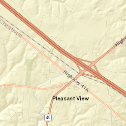 2516 State Highway 49, Pleasant View, TN Street Map