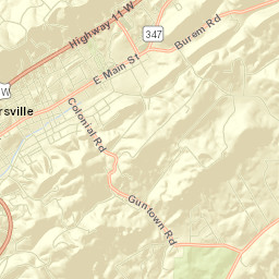 Rogersville Street Map