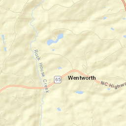 Rockingham County Street Map