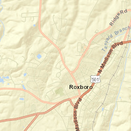 Person County Street Map