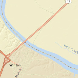 Winton Street Map