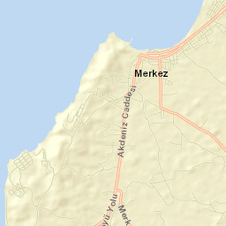 Arsuz Street Map