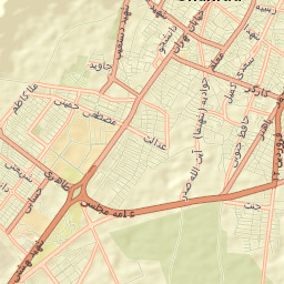 Shahroud Street Map