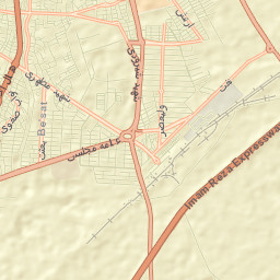 Shahrud Street Map