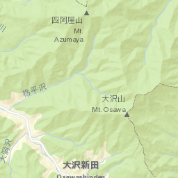 Chikuhoku Street Map