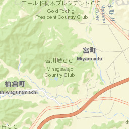 Tochigi-shi Street Map