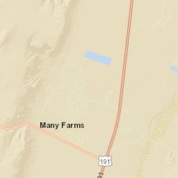 Many Farms Street Map