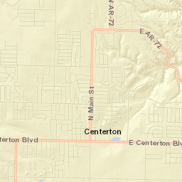 Centerton Street Map