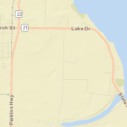 Tiptonville Street Map