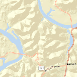 Gainesboro Street Map