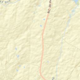 Vance County Street Map