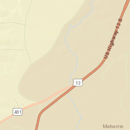 Hertford County Street Map