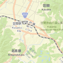 Kasama Street Map