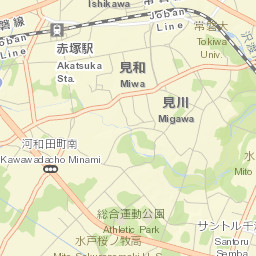 Mito-shi Street Map
