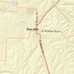 Decatur Street Map