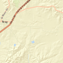 Troy Street Map