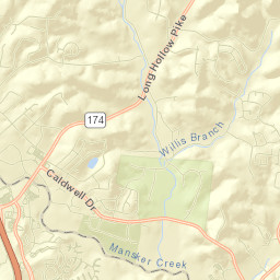 505 Salt Lick Trail Goodlettsville TN Street Map