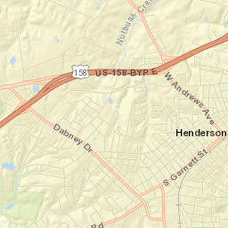 Henderson Street Map