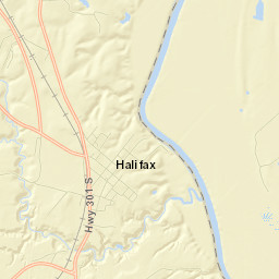 Halifax Street Map