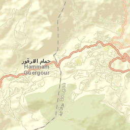 Bougaa Street Map