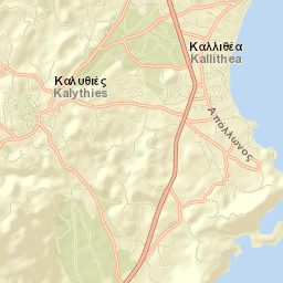 Faliraki Street Map