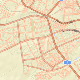 Al Mawşil al Jadīdah Street Map