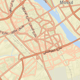 Mosul Street Map