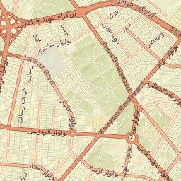 Mashhad Street Map
