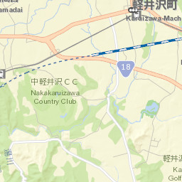 Karuizawa Street Map