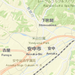 Annaka Street Map