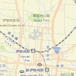 Isesaki Shi Street Map