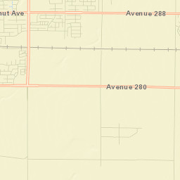 28600-28698 Rd 148 Visalia CA Street Map