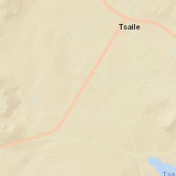 Tsaile Street Map