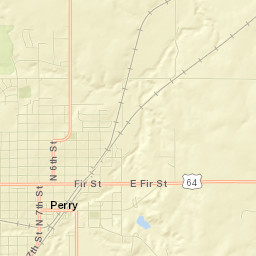 Perry Street Map