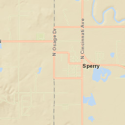 Sperry Street Map