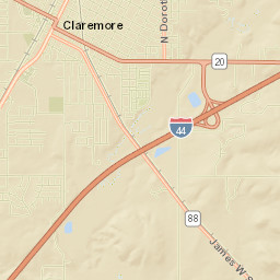 302-308 Fry Place Claremore OK Street Map