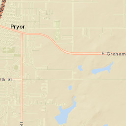 Pryor Street Map