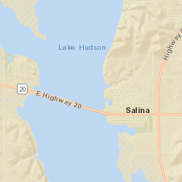 Salina Street Map