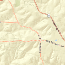 Baxter County Street Map